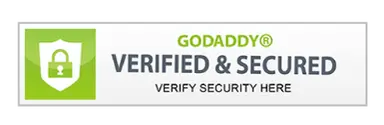 Go Daddy Verified Secure Badge