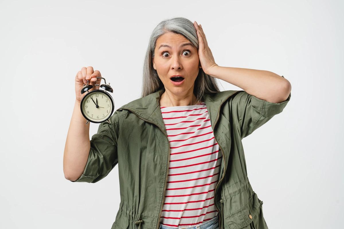 countdown clock woman