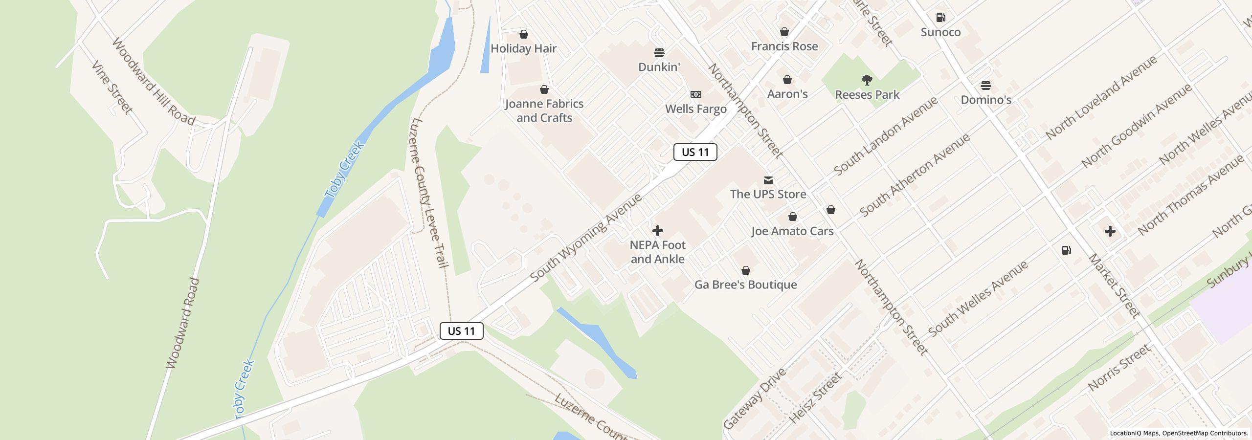 Mapa de la oficina
