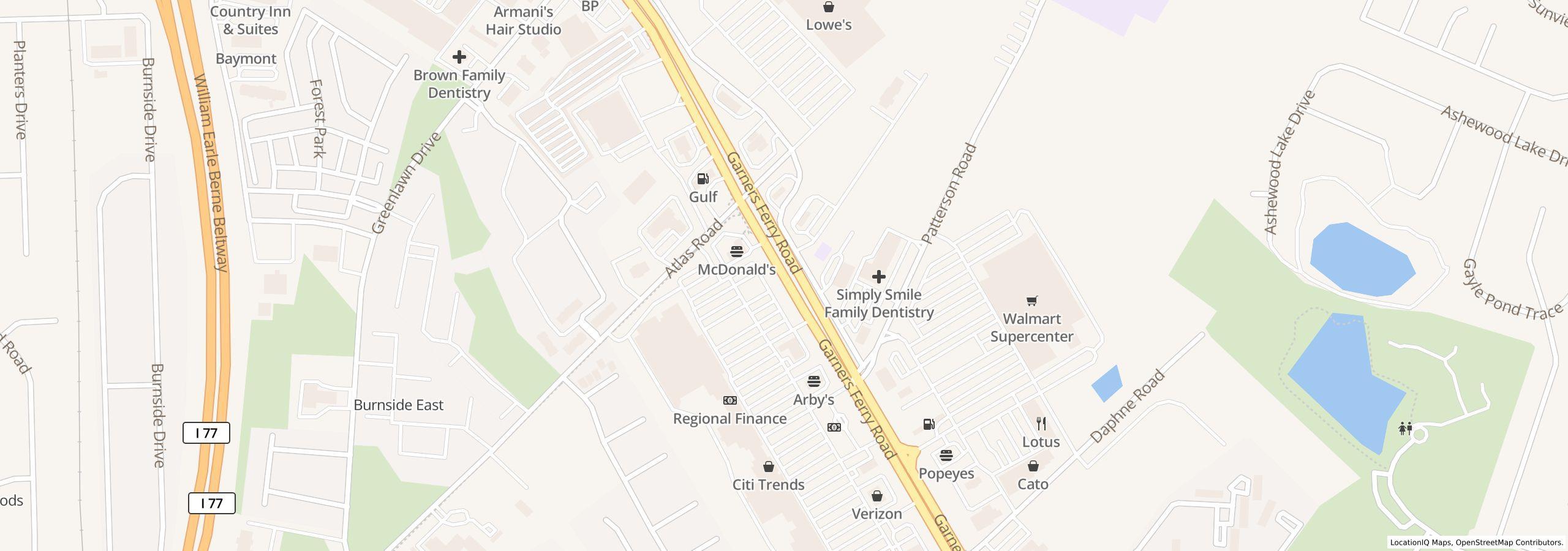 Mapa de la oficina