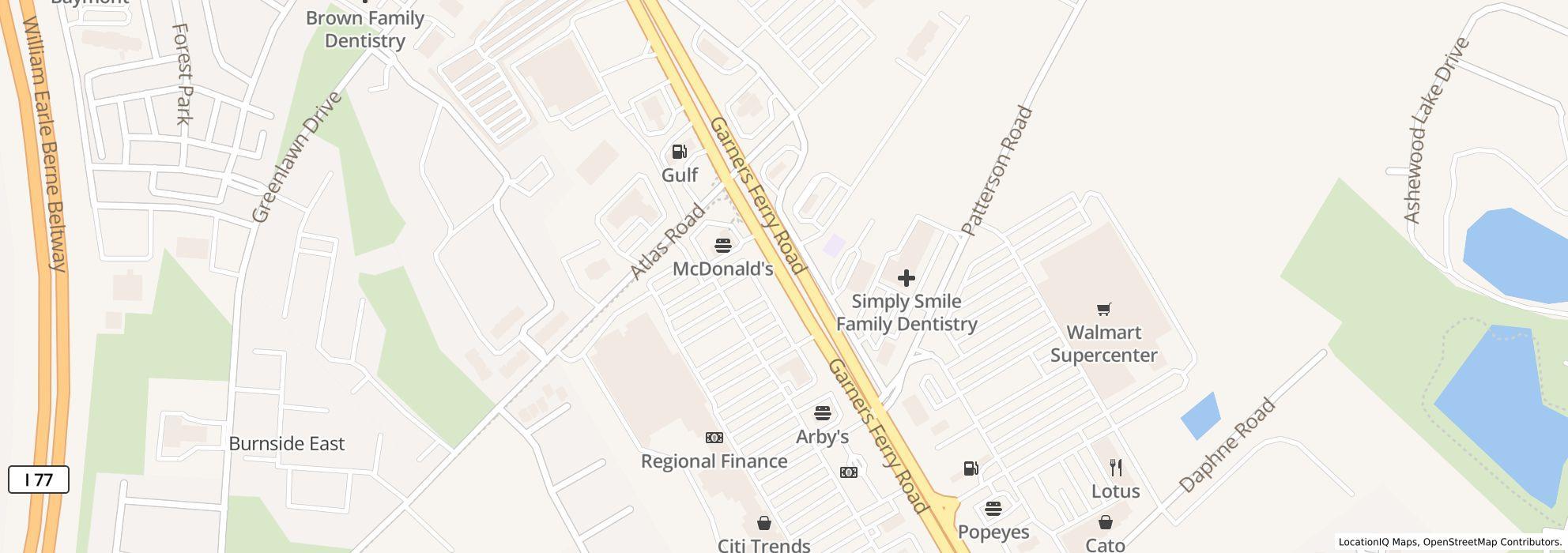 Mapa de la oficina