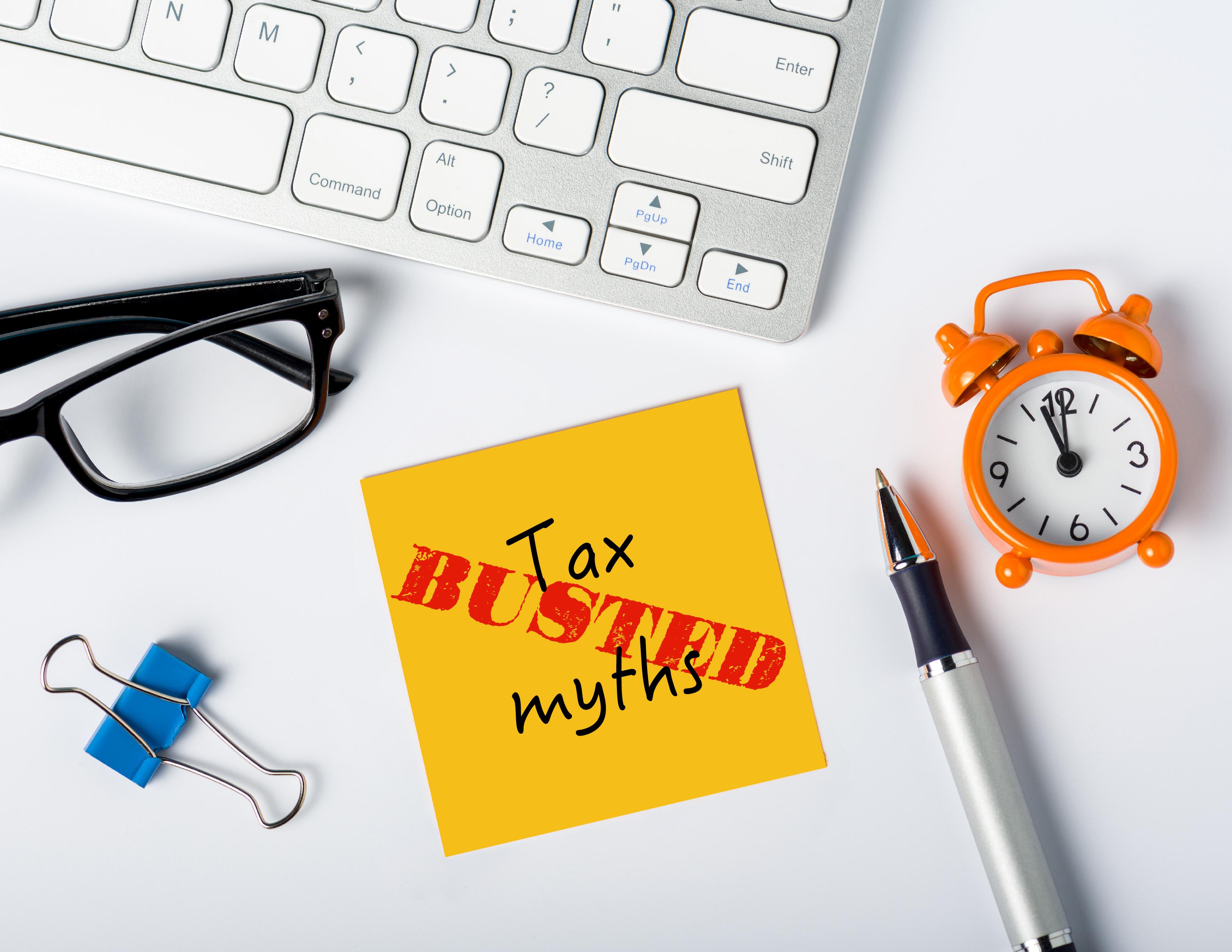 tax myths busted image