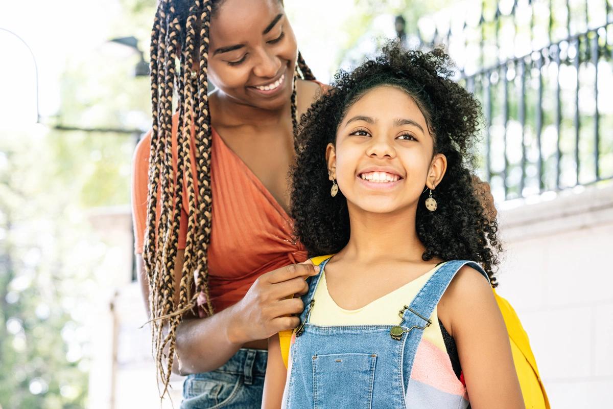 mother and daughter